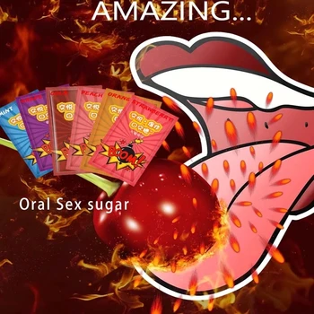 Oral Seks Oyuncakları Kadınlar için Oral Seks Haşhaş Seks Aksesuarları 5 Çeşit Yenilebilir Şeker Flört Erotik Ürünler Çiftler için Yetişkin Oyunları