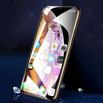 UV Sıvı Tutkal 1000D Temperli Cam İçin iPhone 12 Pro Max Ekran Koruyucu İçin iPhone 12 5.4 6.1 6.7 inç Koruyucu Cam Filmi 5