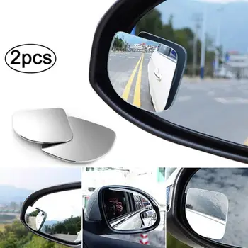 2 Adet 360 Derece Kör Nokta Ayna Oto Motosiklet Araba Dikiz Aynası Ekstra Geniş Açı Ayarlanabilir dikiz Aynası Araba-styling