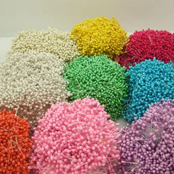 420 ADET 1mm Çok seçenekleri Yapay Çiçekler Ercik El Yapımı Düğün Ev Dekorasyon DIY Aksesuarları İçin