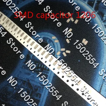 50 ADET / GRUP SMD seramik kondansatör 1206 1.2 PF 50 V 1KV 1000 V 1.2 P NPO COG 5 % yüksek frekans