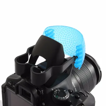 3 Renk Flaş Difüzör Kapak için Canon için Nikon / Pentax / Kodak / Panasonic / Olympus DSLR SLR Kamera