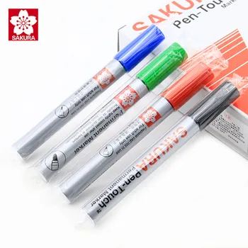 SAKURA Pen-Touch XPK CD Marker Fırça Kalemi Yağ Bazlı 130 Japonya
