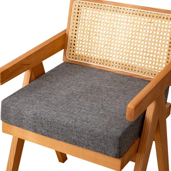 Keten Pamuk Yastık Kanepe Yastık Yüksek Yoğunluklu Sünger Yastık Yastık Kalınlaşmış Yastık Sandalye Heightening Yastık koltuk minderi 3