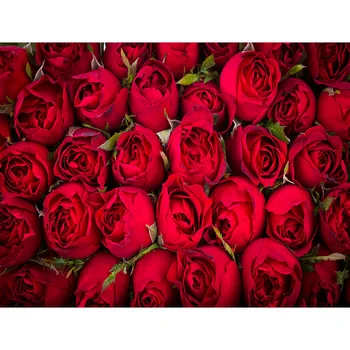 Vinil sevgililer Günü Fotoğraf Arka Planında Ahşap Tahta Çiçek Parti Arka Doğum Günü Dekor fotoğraf arka fonu 201214QMH-02 3
