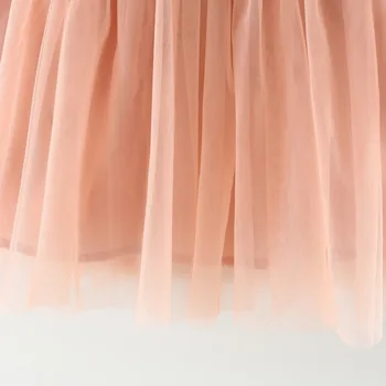 Güzel Yürüyor Bebek Yenidoğan Çocuk Bebek Kız Düğün Pageant Gelinlik Modelleri Uzun Kollu Çiçek Elbise Örgü Elbise Toddler için 5