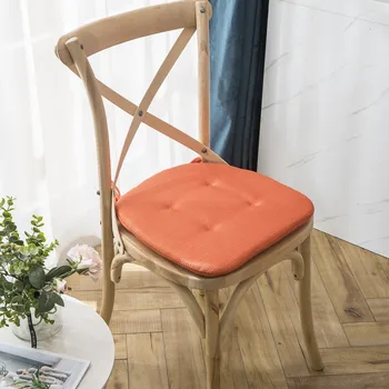Moda kaymaz Keten sandalye minderi Ev Sünger Renkli Yemek Odası sandalye minderleri Paletler için Açık Bahçe Yastıkları 3