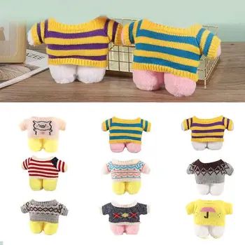30 Cm Mimi Sarı Ördek peluş oyuncak Örme Kazak Sevimli Peluş oyuncak bebek Giysileri Yumuşak Hayvan Bebek çocuk Oyuncakları Doğum Günü Çocuk Hediyeler