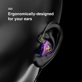 QKZ AK6 MAX Kulak İçi kulaklık Ayrılabilir Hat Değişimi HİFİ Bas Gürültü Iptal Kulaklık mikrofonlu kulaklık Kulaklıklar İçin QKZ