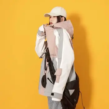 2022 Yeni Techwear Ceket Erkekler Kadınlar Için Harajuku Tiki Kore Gevşek Çok Yönlü Kapüşonlu Hong Kong Tarzı Hiphop Streetwear Wrap Ceket