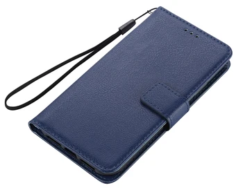 Cüzdan Flip Case Samsung Galaxy A5 A500 A500F SM-A500F Standı Deri Kılıf Kart Yuvaları Telefon kılıfı İle El Halat 4