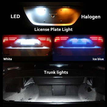 MDNG 8 Adet Araba LED İç ışık Kiti Toyota Prius Için C 2012 2013 2016-2019 Canbus Araç Ampul Dome Harita Okuma Lambası