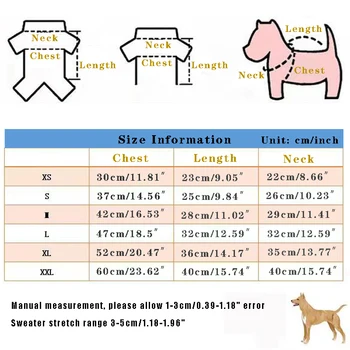 Sıcak Sonbahar ve Kış Köpek Kazak Yumuşak ve Rahat Pet Giysi Fransız Bulldog Chihuahua Köpek Giysileri 1
