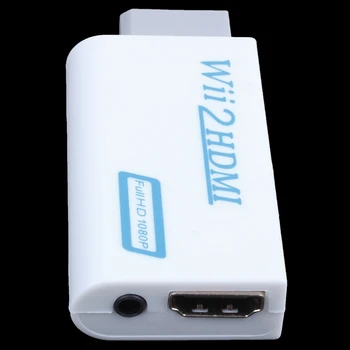 Wii HDMI Wii2HDMI Full HD FHD 1080 P Dönüştürücü Adaptör 3.5 mm Ses Çıkış Jakı