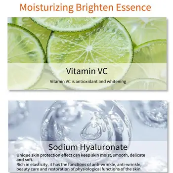 100 % Saf Doğal C Vitamini Toner Parlatıcı Gözenekleri Nemlendirici Cilt Sprey Beyazlatma Küçültmek Yüz Yağ Serum Bakım Con 0