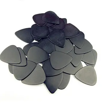 10 Adet Müzik Aksesuarları Siyah Selüloit 0.5 mm Gitar Seçtikleri Mızrap Enstrüman Gitar Aksesuarları Damla Nakliye