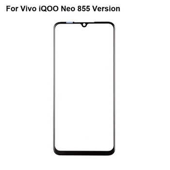 Vivo iQOO Neo 855 Sürümü için Ön Dış Cam Lens Onarım Dokunmatik Ekran Dış Cam Flex kablo olmadan Vivo iQ OO Neo