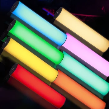 W200 RGB ışık sopa tüp su geçirmez el LED PavoTube yumuşak aydınlatma taşınabilir VS nanlite 6C YN360 TL30
