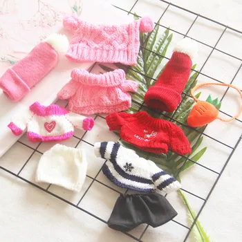 1 takım seçmek için 20 cm oyuncak bebek giysileri süpermarket ücretsiz collocationour nesil serin şeyler Kore Kpop EXO ıdol Bebek erkek kız hediye
