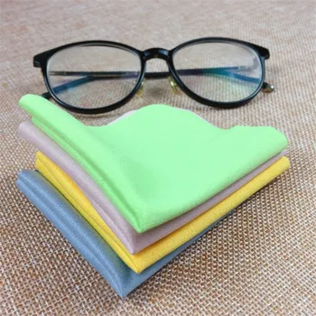 5 Adet Yumuşak Güderi Gözlük Temizleyici Gözlük Mikrofiber Temiz Bez Lens Telefon Ekran Temizleme Mendilleri Araçları 0