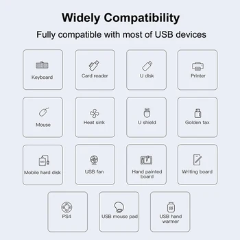 USB HUB C 3.0 Tipi C 3.1 4 Port Hub USB C Adaptörü 5 Gbps Çok Splitter için Lenovo Xiaomi Macbook Hava PC Bilgisayar Aksesuarları
