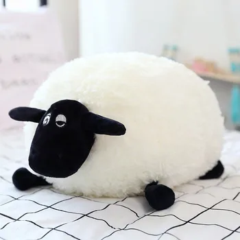 20 cm Shaun Koyun Gri Koyun Peluş Hayvan Oyuncaklar Sevimli Dolması Yumuşak Koyun Yumuşak Hayvan Bebek Oyuncak Dekor Çocuk doğum günü hediyesi
