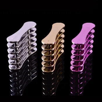 Yeni Profesyonel Tırnak Sanat Fırçalar Kalem Tutucu Displayer Standı Araçları Pennelli Nail Art Tutucu 5 Izgara 3 Metalik Renk için Seçim