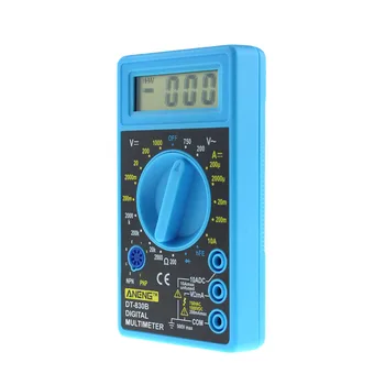 1 Takım DT-830B / DT-830B Multimetre LCD Otomatik Aralığı Dijital Voltmetre Ommetreler Volt Test Cihazı Mavi / Siyah / Sarı Renk