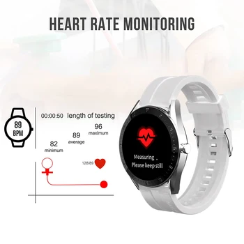 K60 akıllı saat Erkekler Su Geçirmez spor saat Tam Dokunmatik Ekran Kalp Hızı Kan Basıncı Monitörü Spor Izci Smartwatch Kadınlar