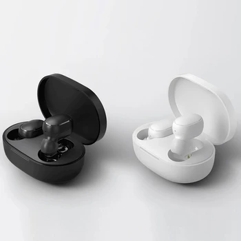 Orijinal Xiaomi Redmi Airdots 2 TWS Kulaklık Kablosuz BT Otomatik Eşleştirme Kulaklık Gürültü Azaltma Mic İle Kulakiçi AI Kontrolü